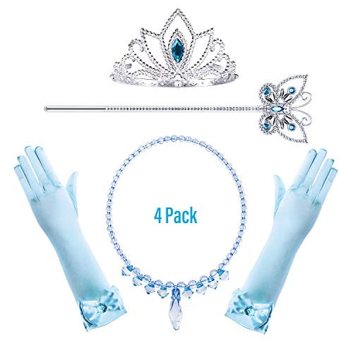 Princess Costume Accessories Set for Toddler Girls Dress Up Party